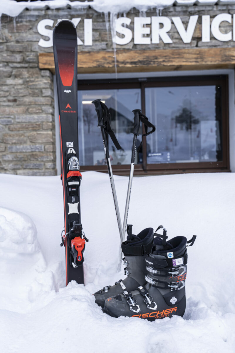 Pack ski et chaussures pour niveau avancé