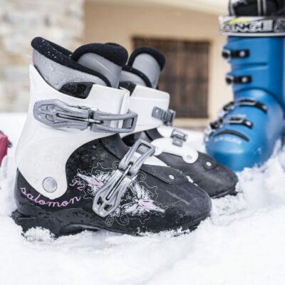 Chaussures de ski Baby noir et blanc